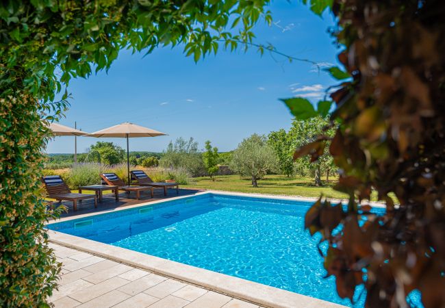 Villa Benka with pool in Istria